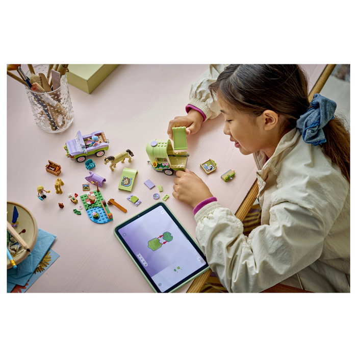 LEGO Friends Remolque para Caballo y Potrillo