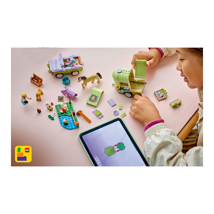 LEGO Friends Remolque para Caballo y Potrillo
