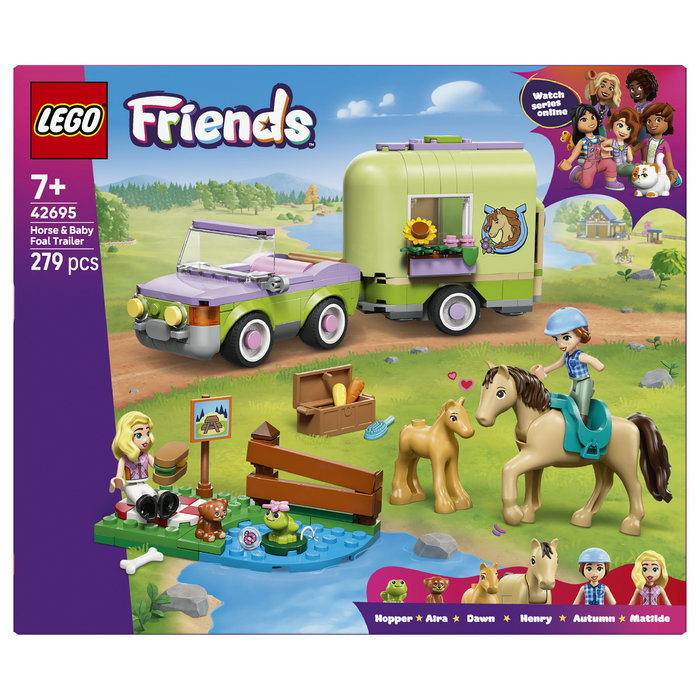 LEGO Friends Remolque para Caballo y Potrillo
