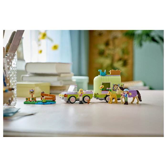 LEGO Friends Remolque para Caballo y Potrillo