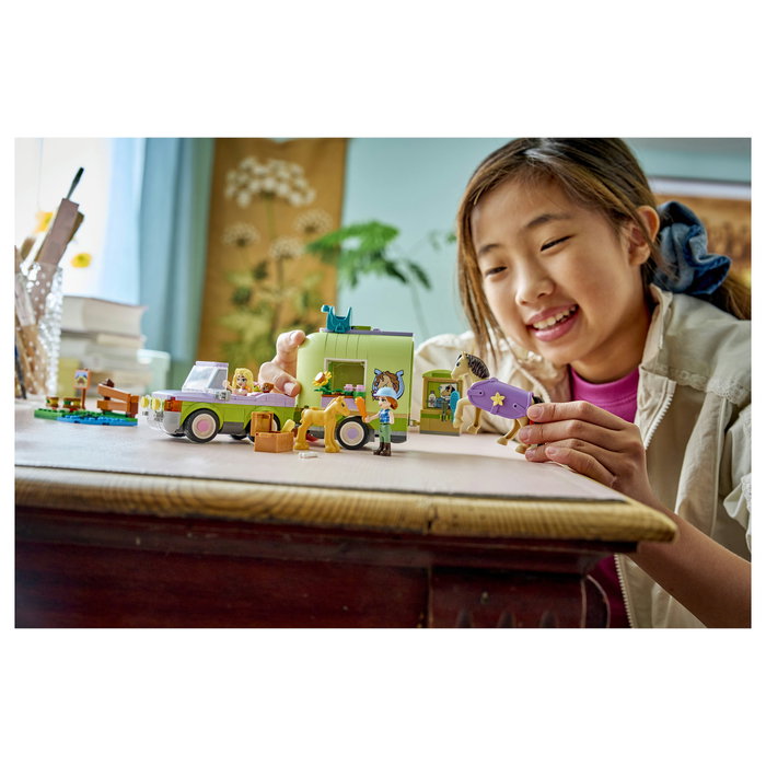 LEGO Friends Remolque para Caballo y Potrillo