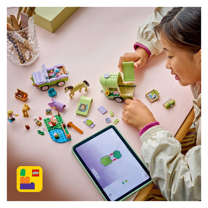 LEGO Friends Remolque para Caballo y Potrillo