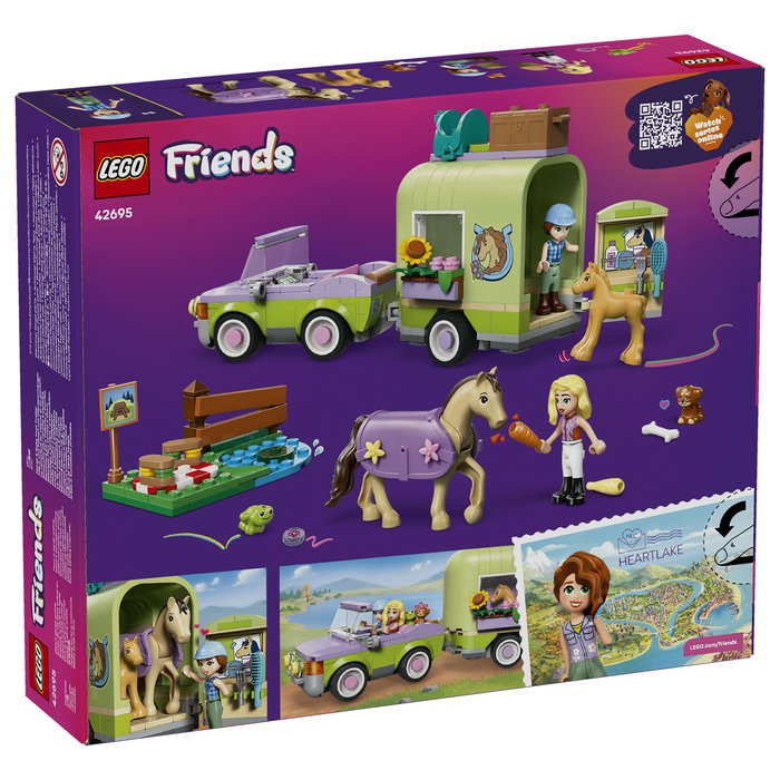 LEGO Friends Remolque para Caballo y Potrillo