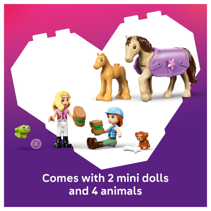 LEGO Friends Remolque para Caballo y Potrillo