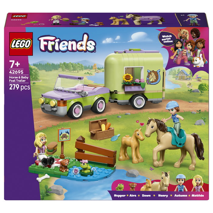 LEGO Friends Remolque para Caballo y Potrillo