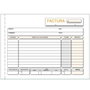 LOAN Pack de 10 Talonarios de Facturas 1/4 Duplicado Autocopiativo