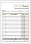 LOAN Pack de 10 Talonarios de Facturas 1/4 Duplicado Autocopiativo