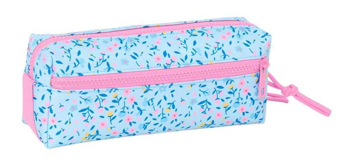 Portatodo Vicky Martín Berrocal Paraíso Rosa Azul claro 22 x 8,5 x 6 cm