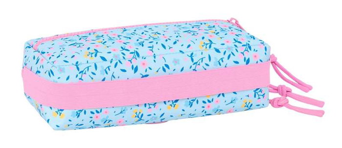 Portatodo Vicky Martín Berrocal Paraíso Rosa Azul claro 22 x 8,5 x 6 cm