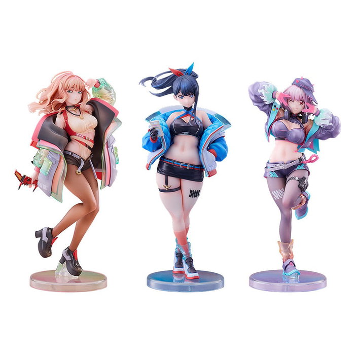 Gridman Universe Pack de 3 Estatuas PVC 1/7 Rikka Takarada, Akane Shinjo, Yume Minami: Dreamy Divas Ver. Gridman Universe Pack de 3 Estatuas PVC 1/7 Rikka Takarada, Akane Shinjo, Yume Minami: Dreamy Divas Ver.