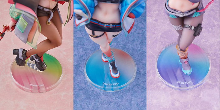 Gridman Universe Pack de 3 Estatuas PVC 1/7 Rikka Takarada, Akane Shinjo, Yume Minami: Dreamy Divas Ver. Gridman Universe Pack de 3 Estatuas PVC 1/7 Rikka Takarada, Akane Shinjo, Yume Minami: Dreamy Divas Ver.