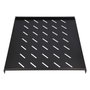 Extralink Estantería Fija 1U 600mm para Armarios de 800mm de Profundidad, Negro