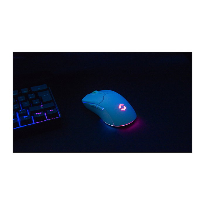 Speedlink VELOX SL-680102-WT Ratón Gaming Inalámbrico RGB 4800 DPI Blanco