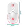 Speedlink VELOX SL-680102-WT Ratón Gaming Inalámbrico RGB 4800 DPI Blanco