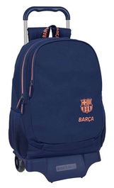 Safta Mochila Escolar con Carro 665 905 F.C. Barcelona 2ª Equipación 25/26 440x320x160 mm