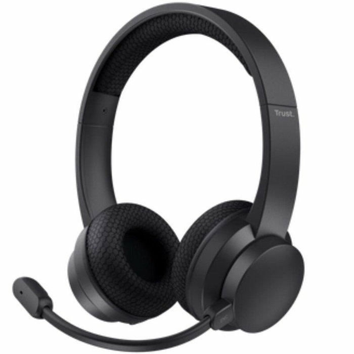 Trust Ayda Auriculares Inalámbricos y Alámbricos con Micrófono ENC - Negro Trust Ayda Auriculares Inalámbricos y Alámbricos con Micrófono ENC - Negro