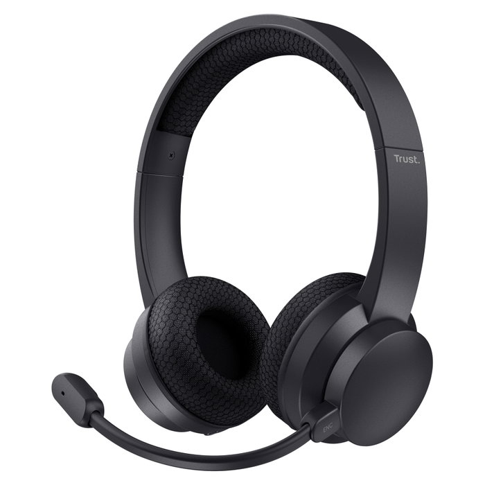 Trust Ayda Auriculares Inalámbricos y Alámbricos con Micrófono ENC - Negro Trust Ayda Auriculares Inalámbricos y Alámbricos con Micrófono ENC - Negro