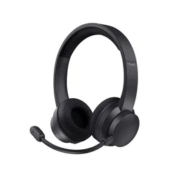 Trust Auriculares Trust Ayda Diadema Inalámbrico y Alámbrico Bluetooth Negro con Micrófono Boom y Conexión USB Tipo-C para Llamadas/Música