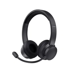 Trust Ayda Auriculares Inalámbricos y Alámbricos con Micrófono ENC Negro