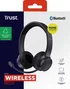 Trust Ayda Auriculares Inalámbricos y Alámbricos con Micrófono ENC Negro