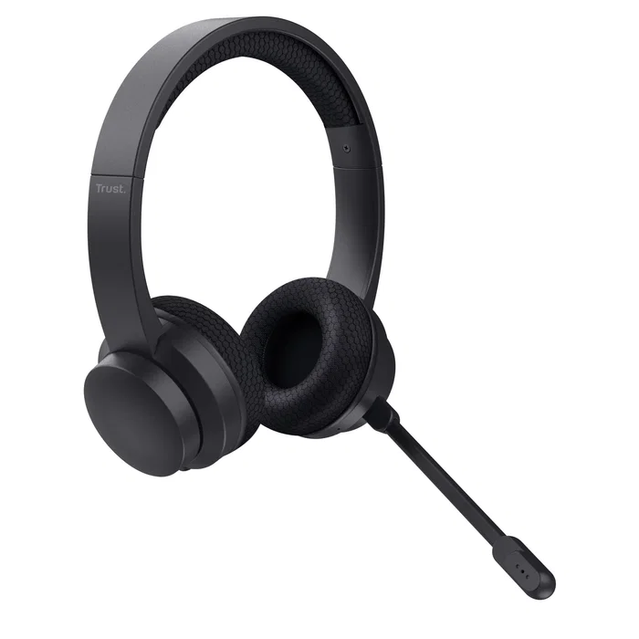 Trust Ayda Auriculares Inalámbricos y Alámbricos con Micrófono ENC Negro