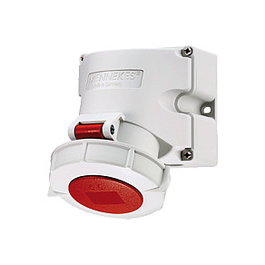Mennekes Toma de pared 16A 5P 6H 400V 9142 CEE IP67
