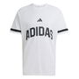 Camiseta de Manga Corta Hombre Adidas Us Sport Blanco 15-16 Años