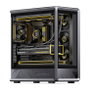 Jonsbo D401 Midi Tower ATX con Vidrio Templado - Negro