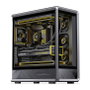 Jonsbo D401 Midi Tower ATX con Vidrio Templado - Negro