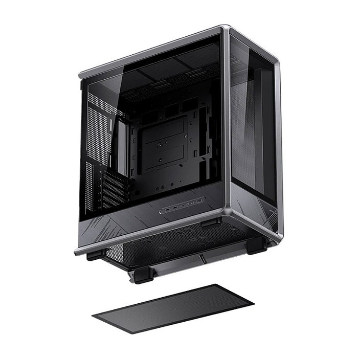Jonsbo D401 Midi Tower ATX con Vidrio Templado - Negro