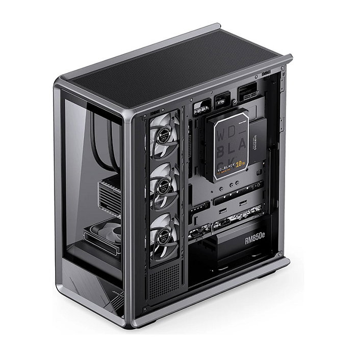 Jonsbo D401 Midi Tower ATX con Vidrio Templado - Negro