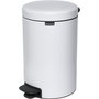 Brabantia Newicon Papelera de Pedal 12,0 L Blanco
