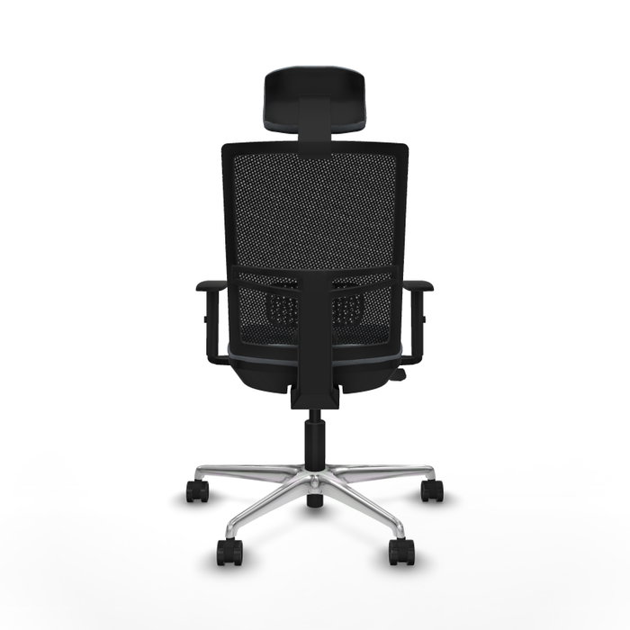 PIQUERAS Y CRESPO Silla de oficina Yunquera con mecanismo Sincro/Traslack, Gris y Negro PIQUERAS Y CRESPO Silla de oficina Yunquera con mecanismo Sincro/Traslack, Gris y Negro