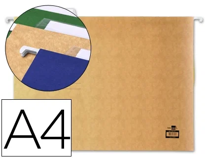Liderpapel Carpeta colgante A4 kraft Liderpapel Carpeta colgante A4 kraft