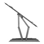 Ewent EW1526 Soporte de Pared para TV Multidireccional, Giratorio e Inclinable, Compatible con TVs Curvas 37-70" y VESA 75/100/200/300/400/600 mm, Negro