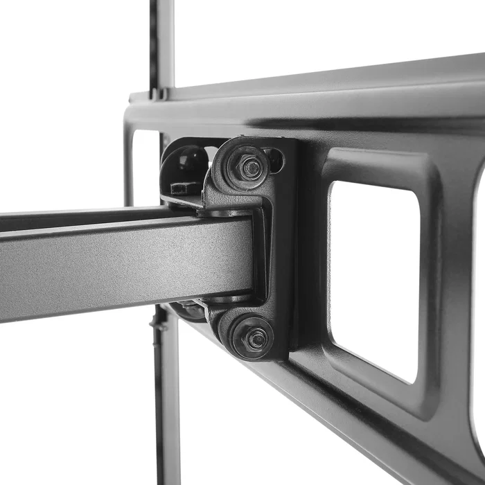 Ewent EW1526 Soporte de Pared para TV Multidireccional, Giratorio e Inclinable, Compatible con TVs Curvas 37-70" y VESA 75/100/200/300/400/600 mm, Negro