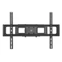 Ewent EW1526 Soporte de Pared para TV Multidireccional, Giratorio e Inclinable, Compatible con TVs Curvas 37-70" y VESA 75/100/200/300/400/600 mm, Negro