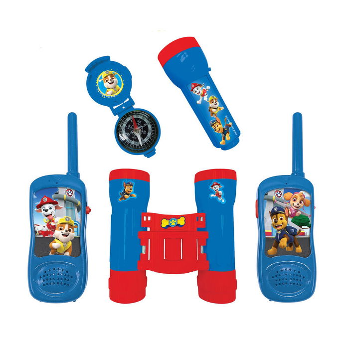 Lexibook Set Aventurero Patrulla Canina Paw Patrol con Walkie-Talkies, Prismáticos, Linterna y Brújula Lexibook Set Aventurero Patrulla Canina Paw Patrol con Walkie-Talkies, Prismáticos, Linterna y Brújula