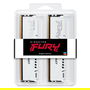 Kingston FURY Beast 64GB (Kit de 2 x 32GB) DDR5 5200MT/s CL40 DIMM White con XMP