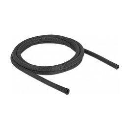 DeLOCK 19170 Manga tejida de cierre automático 2 m x 8 mm Negro