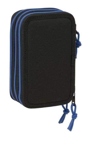 Safta Plumier Triple Estuche Escolar con 37 Piezas, Capacidad 12.5 x 19.5 x 5.5 cm, Para Material de Oficina y Papelería Safta Plumier Triple Estuche Escolar con 37 Piezas, Capacidad 12.5 x 19.5 x 5.5 cm, Para Material de Oficina y Papelería