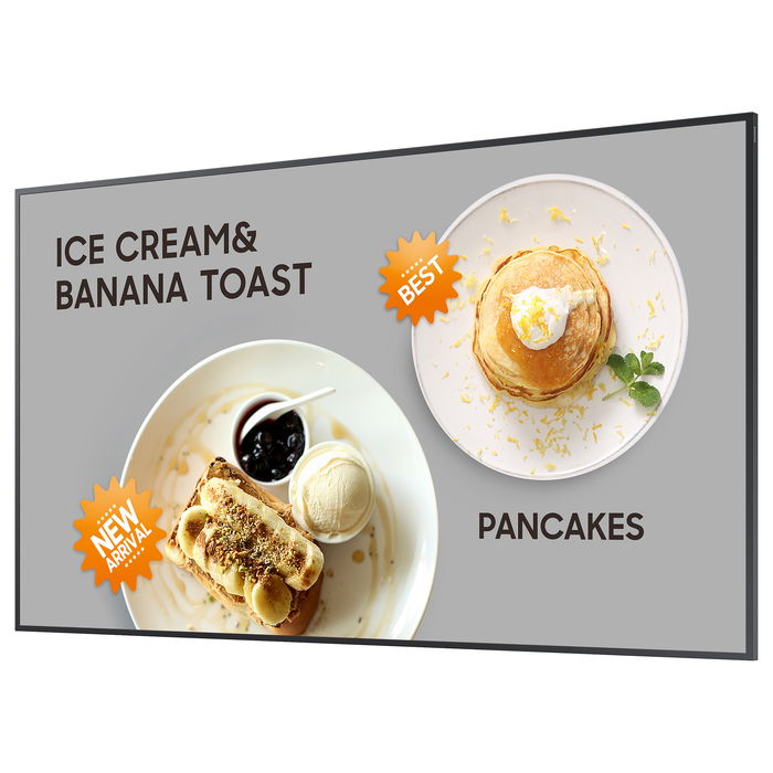 Samsung Monitor Digital Signage LH32QMCEPGCXEN Negro 32 Pulgadas - Pantalla Comercial LED Full HD 1920 x 1080