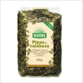 BIOGRA Pipas De Calabaza Cucurbita 500Gr. Bio