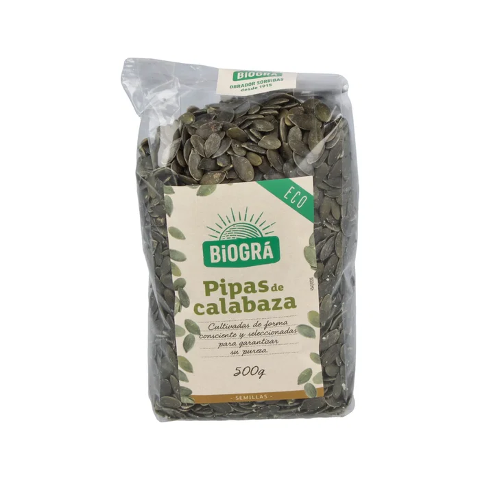 BIOGRA Pipas de Calabaza Bio 500g BIOGRA Pipas de Calabaza Bio 500g