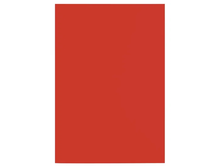 Liderpapel Cartulina A4 180g/m2 Rojo Paquete 100 Hojas