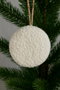 Aberto Design Set de 3 Adornos Navideños Blancos 12x12x13 cm