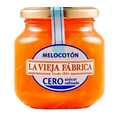 LA VIEJA FABRICA Mermelada De Melocoton Cero Azucar Refinado 280 Gr LA VIEJA FABRICA Mermelada De Melocoton Cero Azucar Refinado 280 Gr