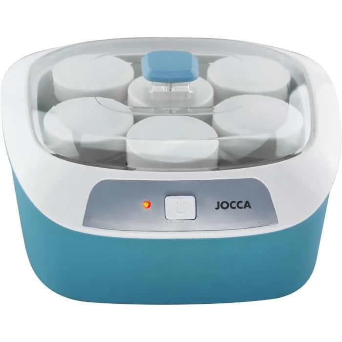 Jocca Yogurtera 1575 para 6 Tarrinas - Azul y Blanco Jocca Yogurtera 1575 para 6 Tarrinas - Azul y Blanco