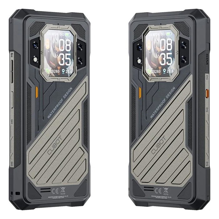 Cubot KingKong X Smartphone 5G, 16GB RAM, 256GB ROM, Pantalla 6.58" FHD+, Cámara 100MP, Batería 10200mAh, Android 14, IP68