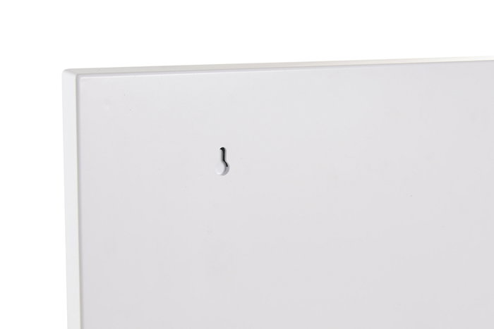 DKD Home Decor Espejo LED de Cristal Blanco con Control Táctil